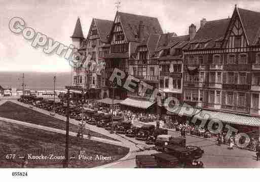 Ville de KNOCKEZOUTE Carte postale ancienne