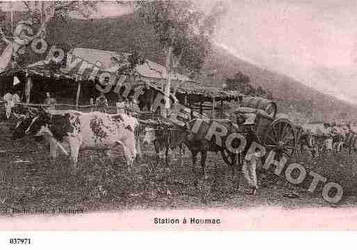 Ville de KOUMAC Carte postale ancienne