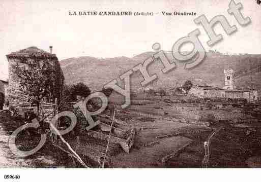 Ville de LABATIED\\\'ANDAURE Carte postale ancienne