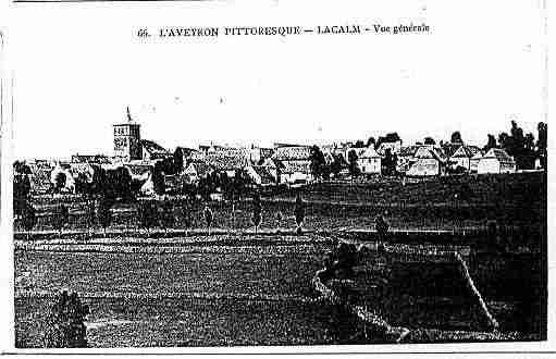 Ville de LACALM Carte postale ancienne