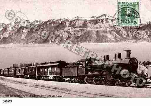 Ville de LACLEMAN Carte postale ancienne