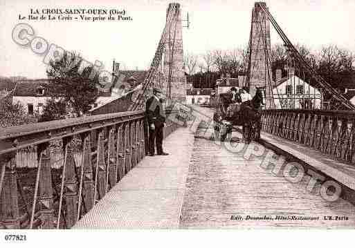 Ville de LACROIXSAINTOUEN Carte postale ancienne