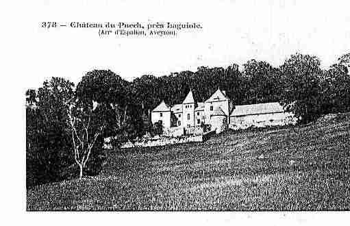 Ville de LAGUIOLE Carte postale ancienne