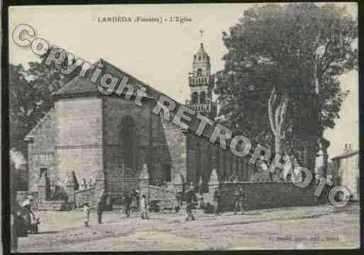 Ville de LANDEDA Carte postale ancienne