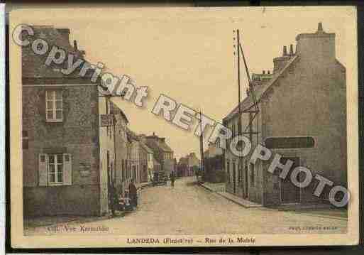 Ville de LANDEDA Carte postale ancienne