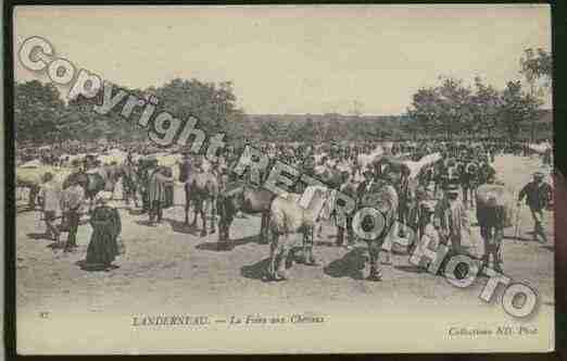 Ville de LANDERNEAU Carte postale ancienne