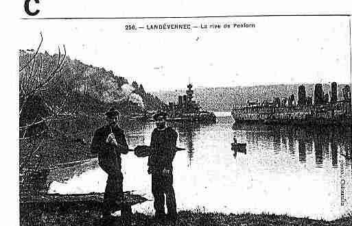 Ville de LANDEVENNEC Carte postale ancienne