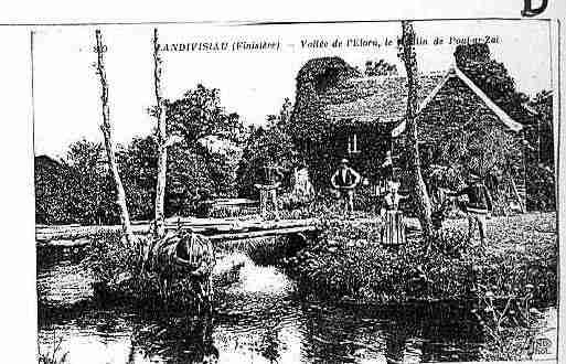 Ville de LANDIVISIAU Carte postale ancienne