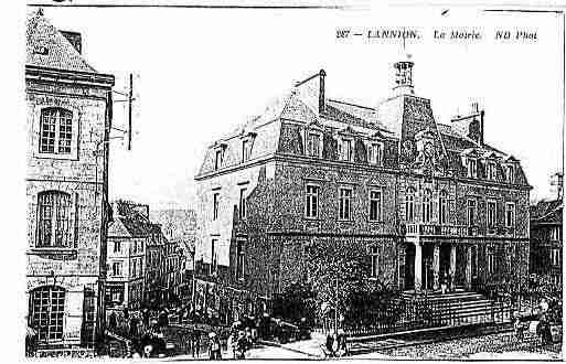 Ville de LANNION Carte postale ancienne