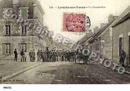 Ville de LAROCHESAINTCYDROINE Carte postale ancienne