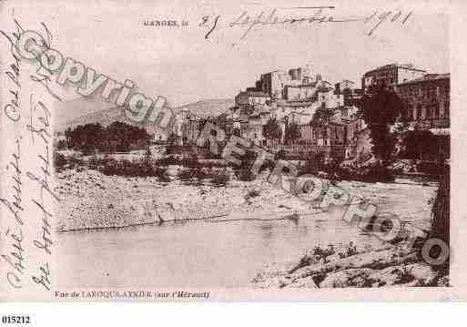 Ville de LAROQUE Carte postale ancienne