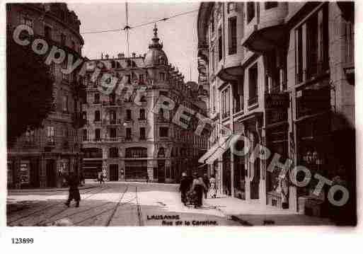 Ville de LAUSANNE Carte postale ancienne