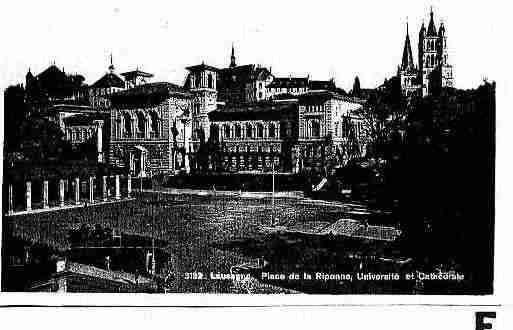 Ville de LAUSANNE Carte postale ancienne