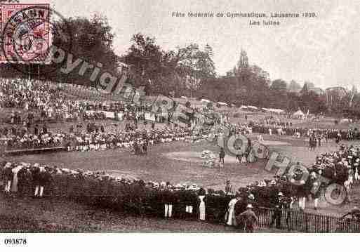 Ville de LAUSANNE Carte postale ancienne