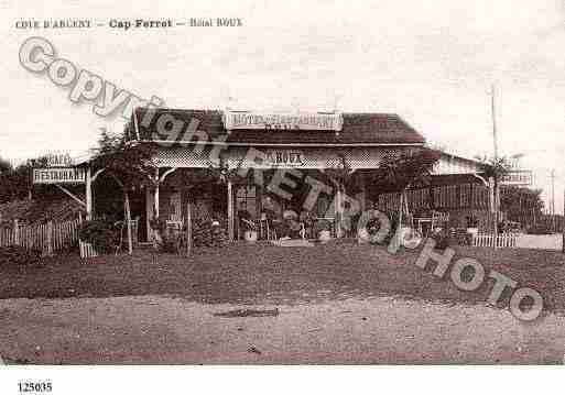 Ville de LEGECAPFERRET Carte postale ancienne