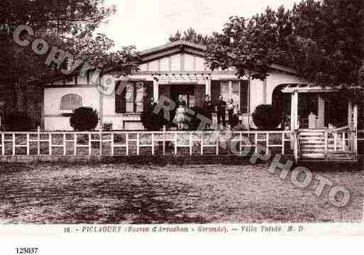 Ville de LEGECAPFERRET Carte postale ancienne