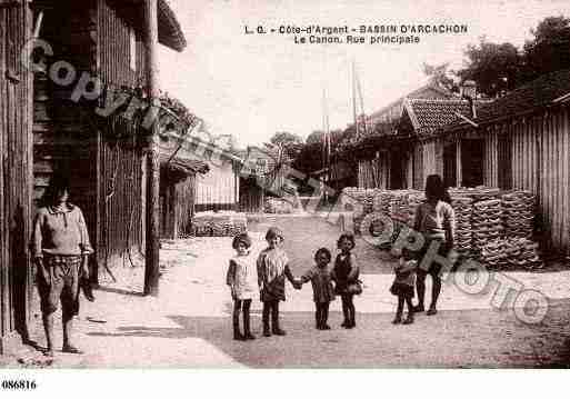 Ville de LEGECAPFERRET Carte postale ancienne