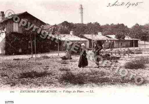 Ville de LEGECAPFERRET Carte postale ancienne