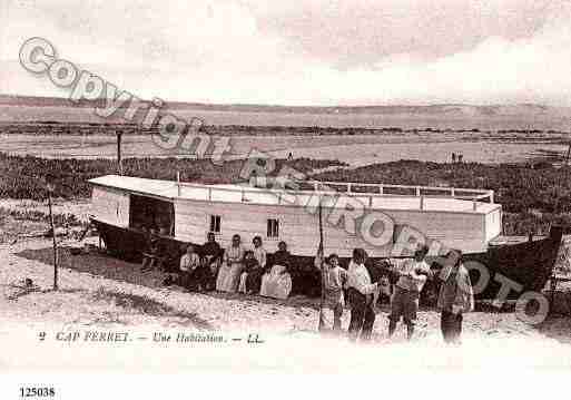 Ville de LEGECAPFERRET Carte postale ancienne