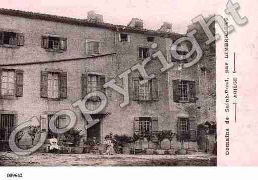 Ville de LERAN Carte postale ancienne