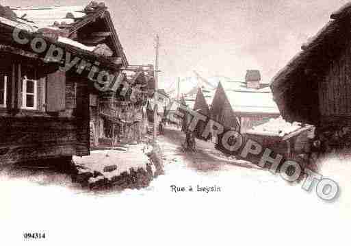 Ville de LEYSIN Carte postale ancienne