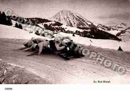 Ville de LEYSIN Carte postale ancienne