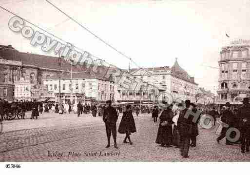 Ville de LIEGE Carte postale ancienne