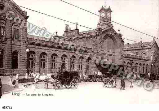 Ville de LIEGE Carte postale ancienne