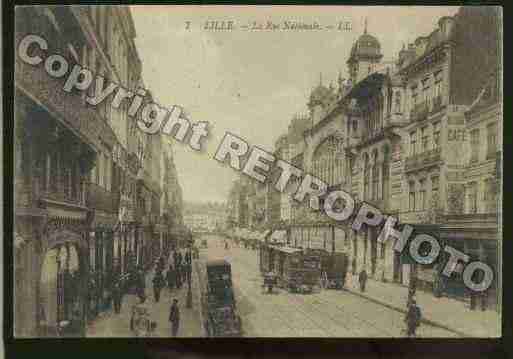 Ville de LILLE Carte postale ancienne