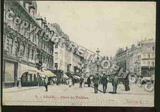 Ville de LILLE Carte postale ancienne