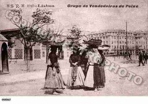 Ville de LISBOA Carte postale ancienne