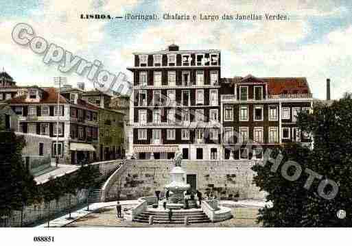 Ville de LISBOA Carte postale ancienne