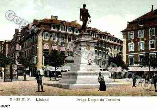 Ville de LISBOA Carte postale ancienne