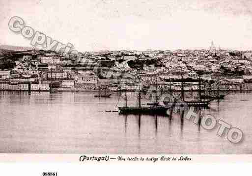 Ville de LISBOA Carte postale ancienne