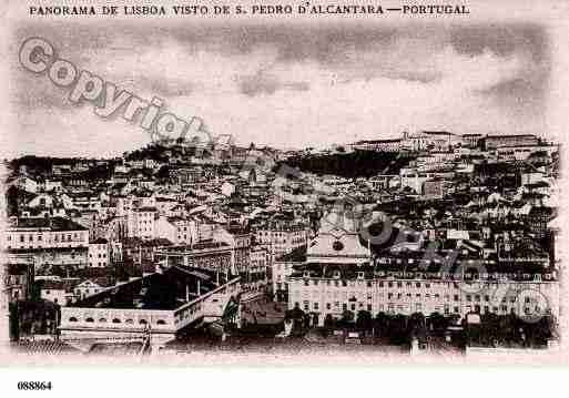 Ville de LISBOA Carte postale ancienne Ville de LISBOA Carte postale ancienne