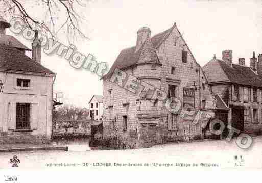 Ville de LOCHES Carte postale ancienne