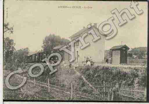 Ville de LOCHESSUROURCE Carte postale ancienne