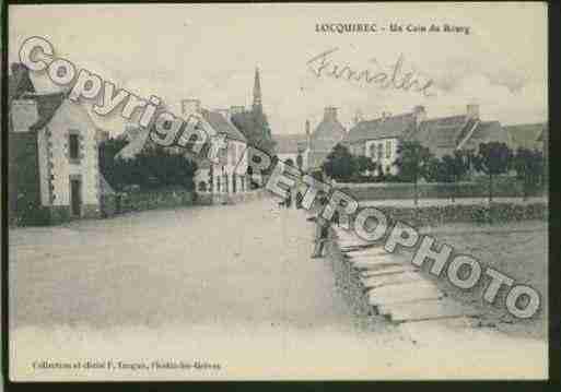 Ville de LOCQUIREC Carte postale ancienne