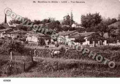 Ville de LODI Carte postale ancienne