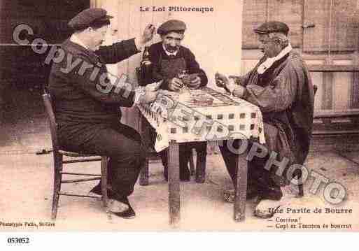 Ville de LOT Carte postale ancienne