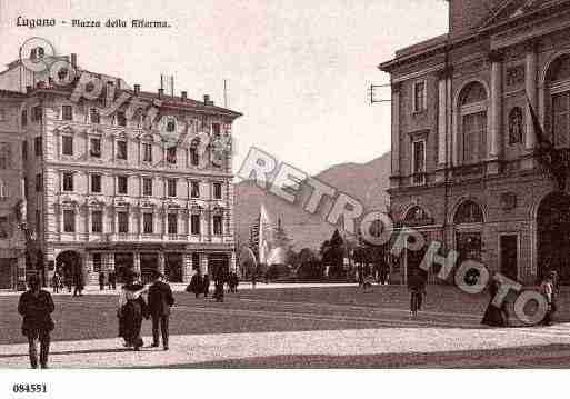 Ville de LUGANO Carte postale ancienne