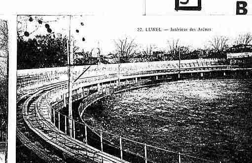 Ville de LUNEL Carte postale ancienne