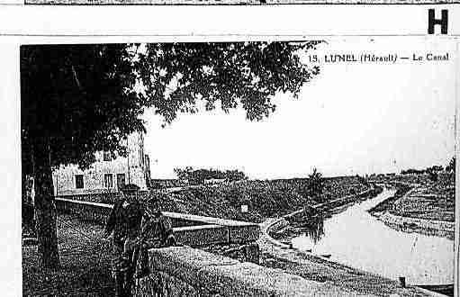 Ville de LUNEL Carte postale ancienne