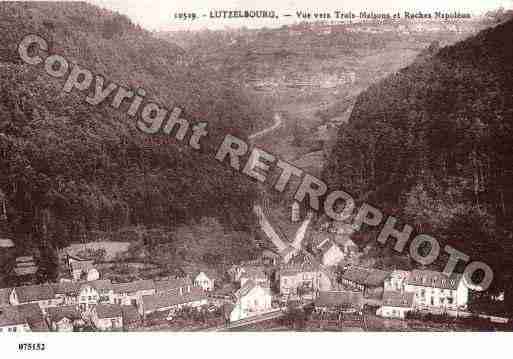 Ville de LUTZELBOURG Carte postale ancienne