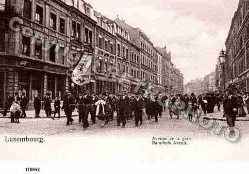 Ville de LUXEMBOURG Carte postale ancienne