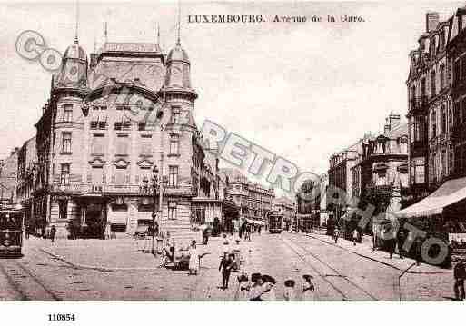 Ville de LUXEMBOURG Carte postale ancienne