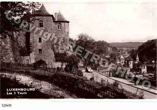 Ville de LUXEMBOURG Carte postale ancienne