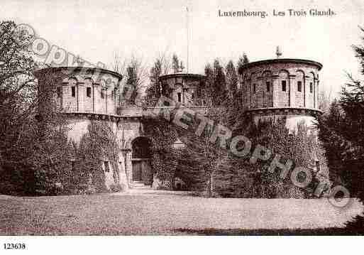 Ville de LUXEMBOURG Carte postale ancienne