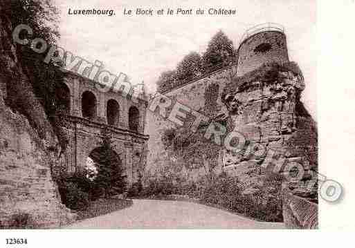 Ville de LUXEMBOURG Carte postale ancienne