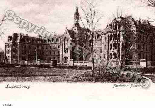 Ville de LUXEMBOURG Carte postale ancienne